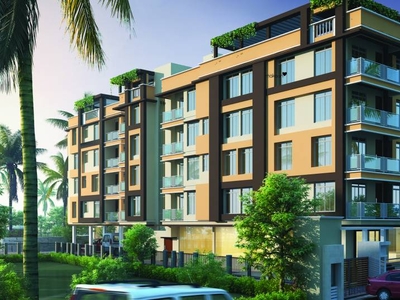813 sq ft 2 BHK 2T Apartment for sale at Rs 26.02 lacs in Tilottama Natural City Phase II in Madhyamgram, Kolkata