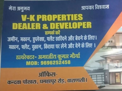 Duplex for sale Shiva ji Nagar Colony Chitaipur Varanasi.