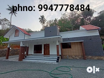 HOUSE FOR SALE 3BHK 15 cent land & 1750sq.feet house