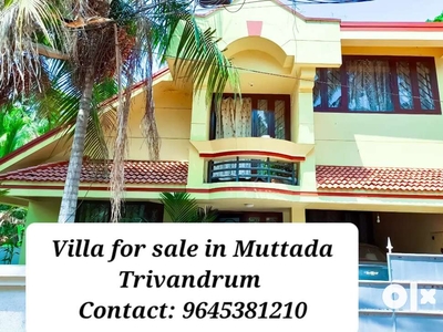 House for sale in Muttada Trivandrum