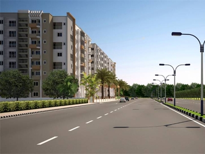 1390 sq ft 3 BHK 2T East facing Apartment for sale at Rs 95.00 lacs in Sai Platinum Lifestyle in JP Nagar Phase 8, Bangalore