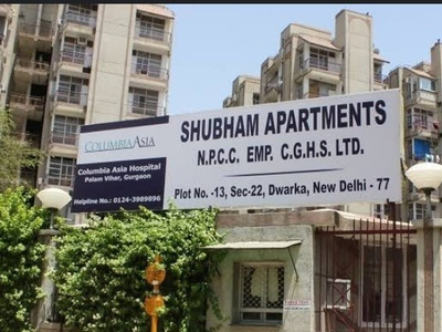 1652 sq ft 3 BHK 2T Apartment for sale at Rs 1.95 crore in CGHS Shubham Apartments in Sector 22 Dwarka, Delhi