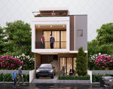 2150 sq ft 3 BHK Villa for sale at Rs 1.01 crore in Ashoka Raj Villas in noida ext, Noida