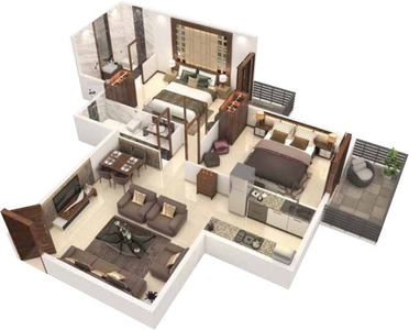 668 sq ft 2 BHK 2T Apartment for sale at Rs 52.00 lacs in Signature Global The Roselia in Sector 95A, Gurgaon