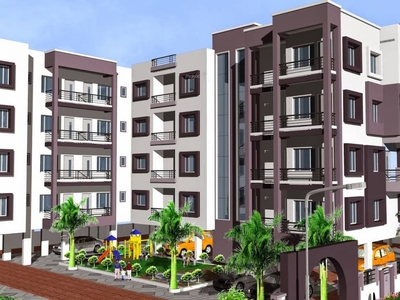 933 sq ft 2 BHK 2T East facing Apartment for sale at Rs 49.00 lacs in Sriven Exotica in Begur, Bangalore