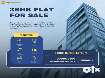 3Bhk Lavish Flat available for sale in BCM Planet, Nipania, Indore.