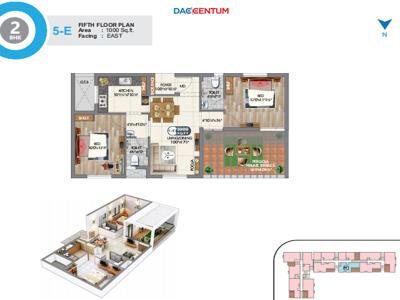 2BHK Apartment for Sale