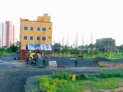 1200 sq ft North facing Plot for sale at Rs 26.40 lacs in Srs avenue in Siruseri, Chennai