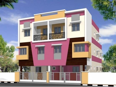 1260 sq ft 3 BHK 2T North facing Apartment for sale at Rs 56.70 lacs in Brics Ambattur 1th floor in Ambattur, Chennai
