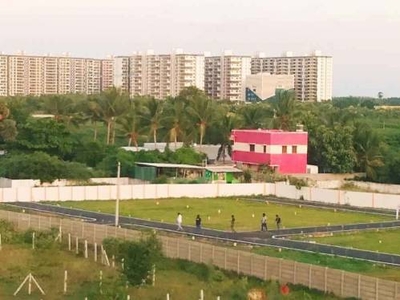 2400 sq ft NorthEast facing Plot for sale at Rs 52.80 lacs in Staar vetrivel nagar in Ponmar, Chennai