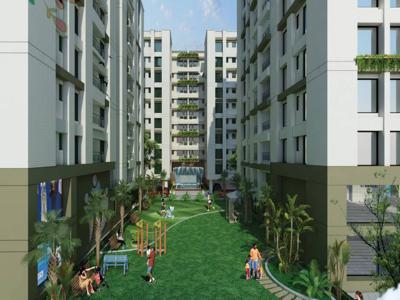 1035 sq ft 2 BHK 2T Apartment for rent in The Banyan Tree Sunland Residency at Rajarhat, Kolkata by Agent Somnath Biswas