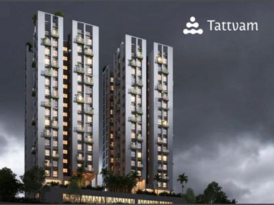 1038 sq ft 2 BHK 2T Apartment for sale at Rs 90.31 lacs in Tattvam 14th floor in Kankurgachi Main Road, Kolkata