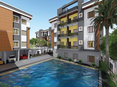 1089 sq ft 3 BHK Under Construction property Apartment for sale at Rs 37.03 lacs in SK Royal View in Uttarpara Kotrung, Kolkata