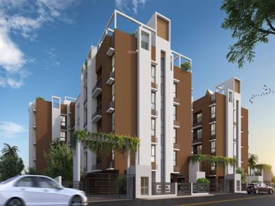 1152 sq ft 3 BHK Under Construction property Apartment for sale at Rs 39.17 lacs in Devi Amulyam in Rajarhat, Kolkata