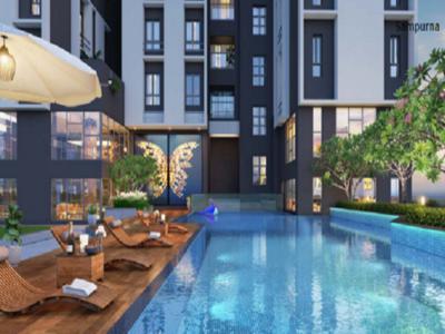 1173 sq ft 3 BHK 2T Apartment for sale at Rs 60.64 lacs in Sampurna Agarpara 15th floor in B T Road, Kolkata