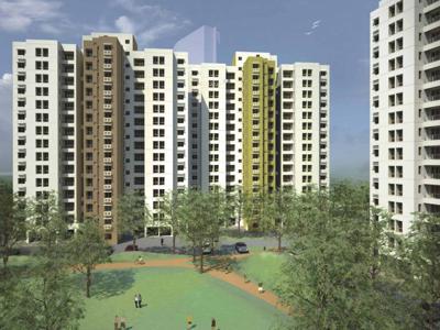 1226 sq ft 3 BHK 2T East facing Apartment for sale at Rs 85.00 lacs in Unitech Vistas in New Town, Kolkata