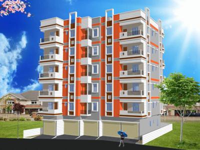 1265 sq ft 3 BHK 2T Apartment for rent in Ganapati Apartment at Lake Town, Kolkata by Agent Deb Aditya