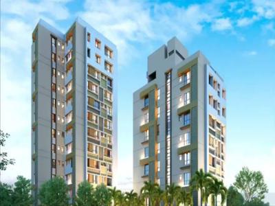 1280 sq ft 3 BHK 2T SouthEast facing Apartment for sale at Rs 63.00 lacs in SHIVOM ELYSIYA 5th floor in Thakurpukur, Kolkata