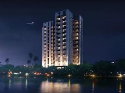 1285 sq ft 3 BHK 2T South facing Apartment for sale at Rs 64.25 lacs in Jai Vinayak Vinayak River Links 8th floor in Howrah, Kolkata