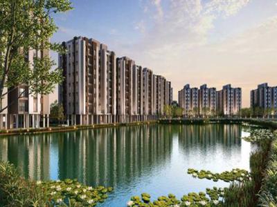 1408 sq ft 3 BHK 3T South facing Apartment for sale at Rs 74.00 lacs in Rajat Southern Vista in Sonarpur, Kolkata