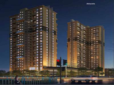 1640 sq ft 3 BHK 3T Under Construction property Apartment for sale at Rs 1.22 crore in Vinayak Atlantis 17th floor in New Town, Kolkata