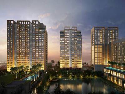 2052 sq ft 2 BHK 2T South facing Apartment for sale at Rs 1.70 crore in Ambuja Utalika Luxury in Mukundapur, Kolkata