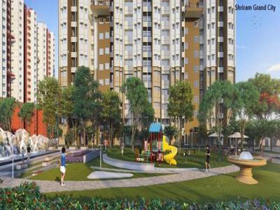 425 sq ft 1 BHK 1T Apartment for sale at Rs 14.92 lacs in Shriram Grand City Grand One 9th floor in Uttarpara Kotrung, Kolkata