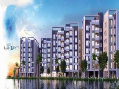 832 sq ft 2 BHK 2T SouthEast facing Completed property Apartment for sale at Rs 28.29 lacs in BG Bally Lake County 3th floor in Howrah, Kolkata