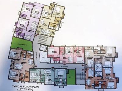 850 sq ft 2 BHK 2T East facing Apartment for sale at Rs 25.49 lacs in Project in Sonarpur, Kolkata