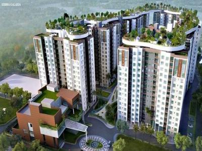 995 sq ft 2 BHK 2T Under Construction property Apartment for sale at Rs 56.24 lacs in Siddha Galaxia Phase 2 7th floor in Rajarhat, Kolkata