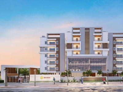 1100 sq ft 2 BHK Launch property Apartment for sale at Rs 55.00 lacs in Akruthi Srivatsa in Mallampet, Hyderabad