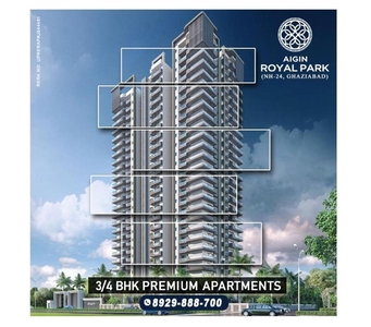 Explore 34 BHK Apartments At Aigin Royal Park In Ghaziabad