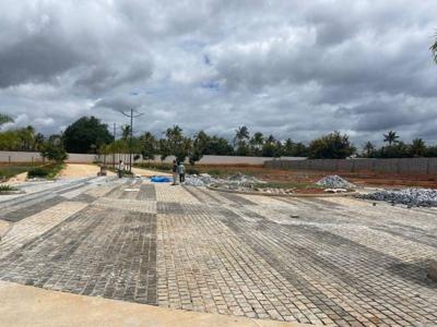 2400 sq ft East facing Under Construction property Plot for sale at Rs 1.07 crore in Valmark Orchards in Devanahalli, Bangalore