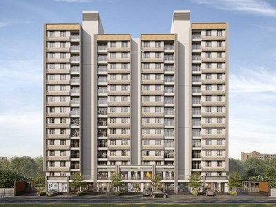 1260 sq ft 2 BHK Apartment for sale at Rs 59.00 lacs in Happy Uptown in Shela, Ahmedabad