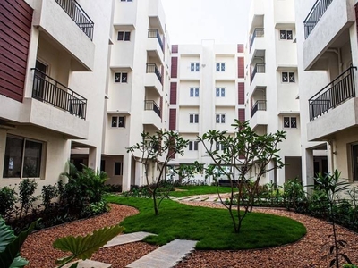 895 sq ft 2 BHK Completed property Apartment for sale at Rs 43.48 lacs in Doshi First Nest in Chromepet, Chennai