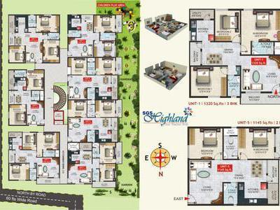 3 BHK Flat / Apartment For SALE 5 mins from BEML Layout