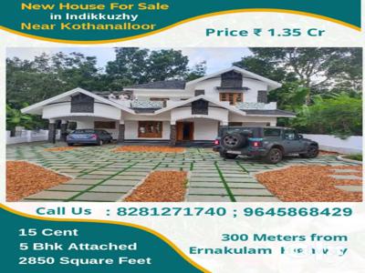 15 cents 5 BHK New House Kothanalloor -Ettumanoor
