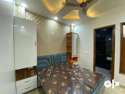 3 bhk semi furnished flat in nawada metro station