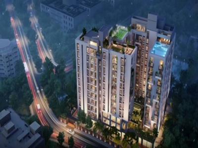 957 sq ft 2 BHK 2T Launch property Apartment for sale at Rs 72.73 lacs in Isha And Eden Sanctorum in Tiljala, Kolkata