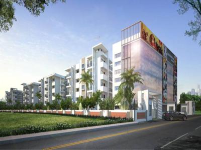 1110 sq ft 2 BHK 2T NorthWest facing Apartment for sale at Rs 66.90 lacs in K R Grand View Heights in Ramamurthy Nagar, Bangalore