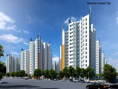 1121 sq ft 3 BHK 2T Apartment for sale at Rs 46.00 lacs in Shriram Grand City Grand One 2th floor in Uttarpara Kotrung, Kolkata