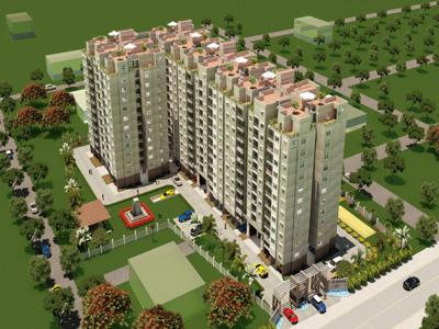1161 sq ft 2 BHK 2T East facing Completed property Apartment for sale at Rs 70.00 lacs in SV Grandur in Electronic City Phase 2, Bangalore