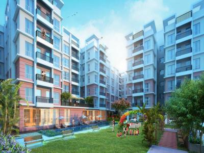 1212 sq ft 3 BHK 2T Under Construction property Apartment for sale at Rs 41.81 lacs in Bagaria Pravesh 7th floor in Kamarhati on BT Road, Kolkata