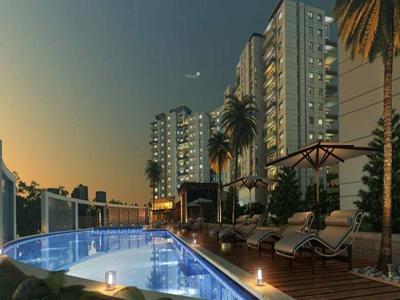 1297 sq ft 2 BHK 2T West facing Apartment for sale at Rs 95.00 lacs in Century Breeze in Kogilu, Bangalore