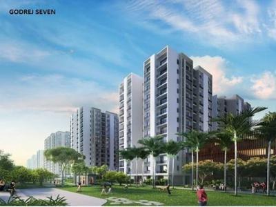1356 sq ft 3 BHK 3T Apartment for sale at Rs 69.02 lacs in Godrej Seven 14th floor in Joka, Kolkata