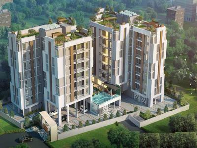 1701 sq ft 3 BHK 3T Completed property Apartment for sale at Rs 1.28 crore in Amit Kalamunj Sharda Towers 5th floor in Kankurgachi, Kolkata