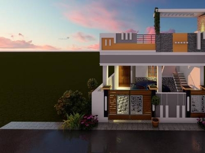 1040 sq ft 2 BHK 2T North facing IndependentHouse for sale at Rs 70.57 lacs in PALANI NAGAR in Vengaivasal, Chennai