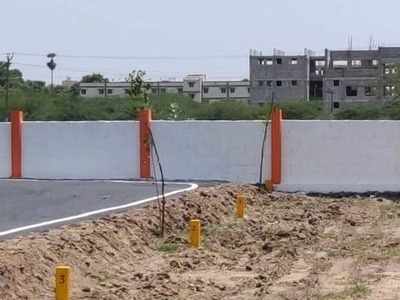 1050 sq ft South facing Plot for sale at Rs 27.30 lacs in DTCP Approved Plots For Sale At Rathinamangalam With Bank Loan Available in Rathinamangalam, Chennai