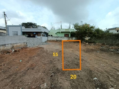 1100 sq ft East facing Plot for sale at Rs 36.90 lacs in Project in Ghatkesar, Hyderabad
