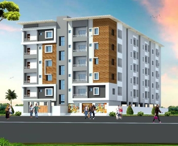 1200 sq ft 2 BHK 2T West facing Apartment for sale at Rs 51.00 lacs in Project in Miyapur, Hyderabad